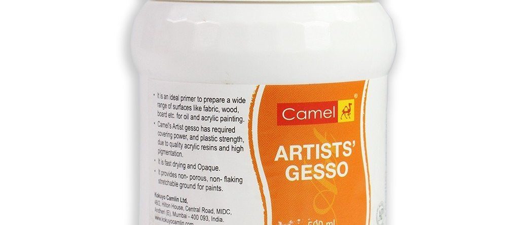 camel camlin kokuyo artist gesso white